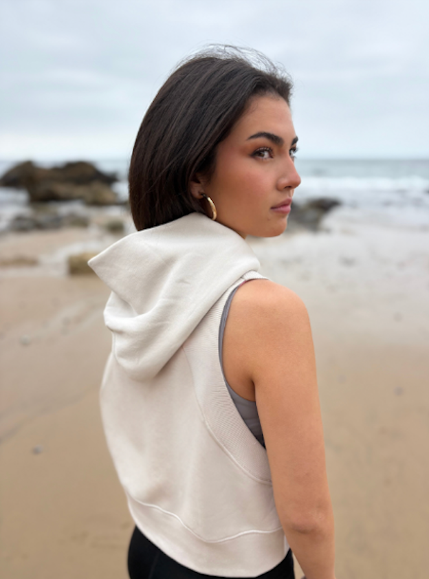 BB Cropped Hoodie Tank